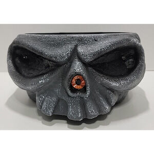 10.5" Halloween Skeleton Candy Motion Activate Hand Light Up Trick or Treat Bowl